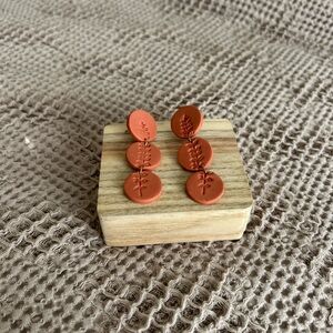 Elegant Terracotta Earrings